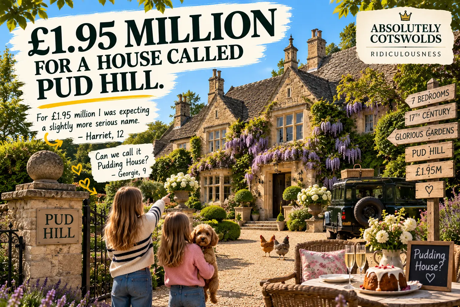 £1.95 MILLION FOR A HOUSE CALLED PUD HILL.