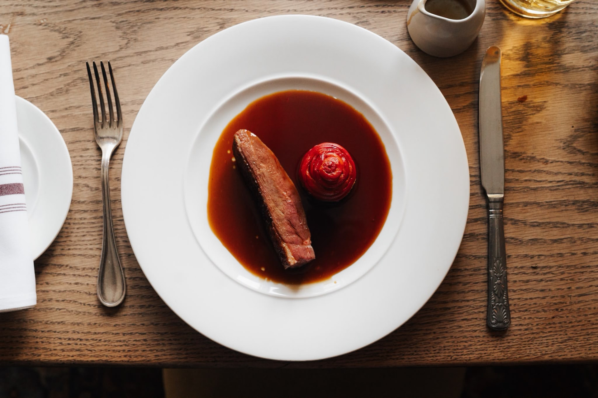 A main course served at The Duke of Cumberlands Head