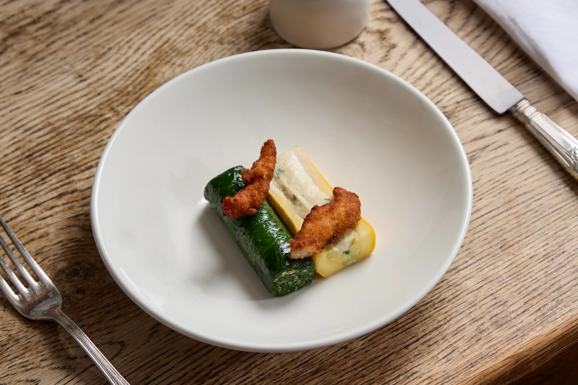 A seasonal dish served at The Duke of Cumberlands Head